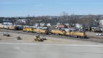 UPY 707, 837, UP 2399, 1986 & Other Freight Cars